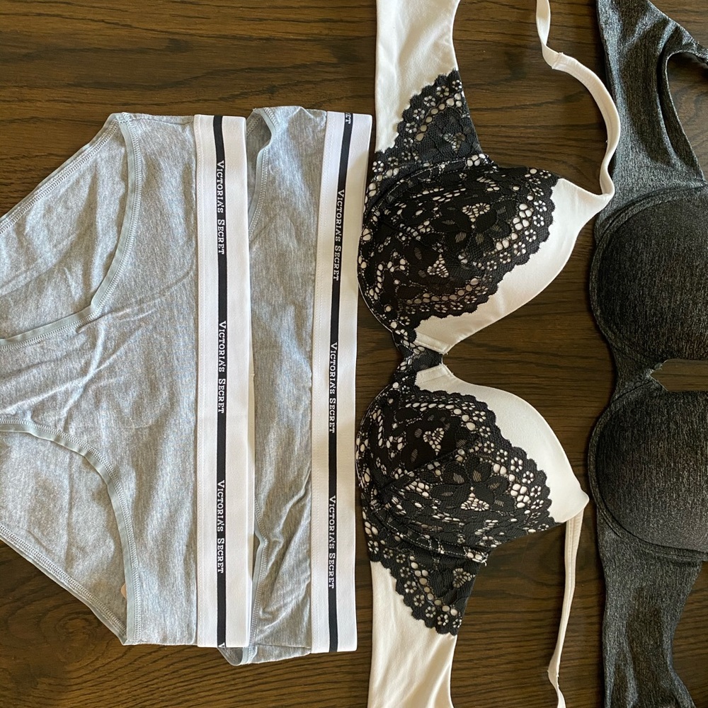 Two bras and new with tags panties